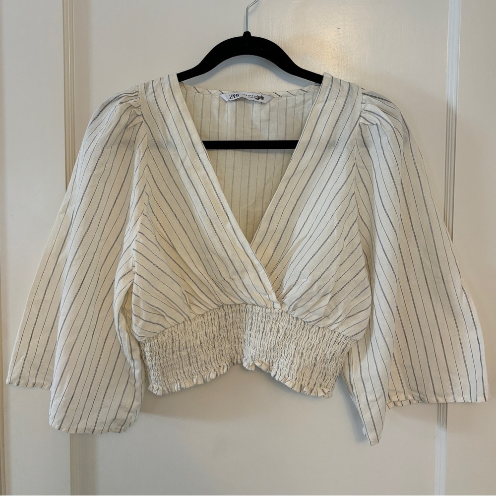 Striped Zara top